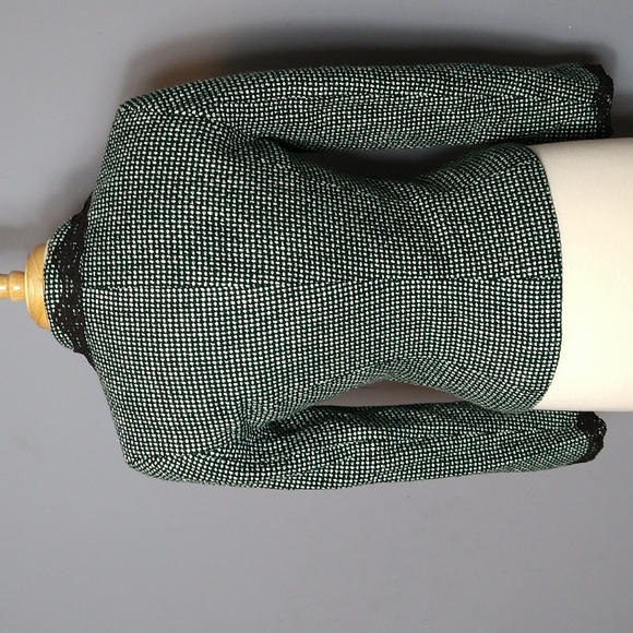 Access tweed green blazer size 4 - Picture 5 of 6